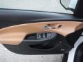 Jet Black/Brandy 2017 Chevrolet Volt Premier Door Panel