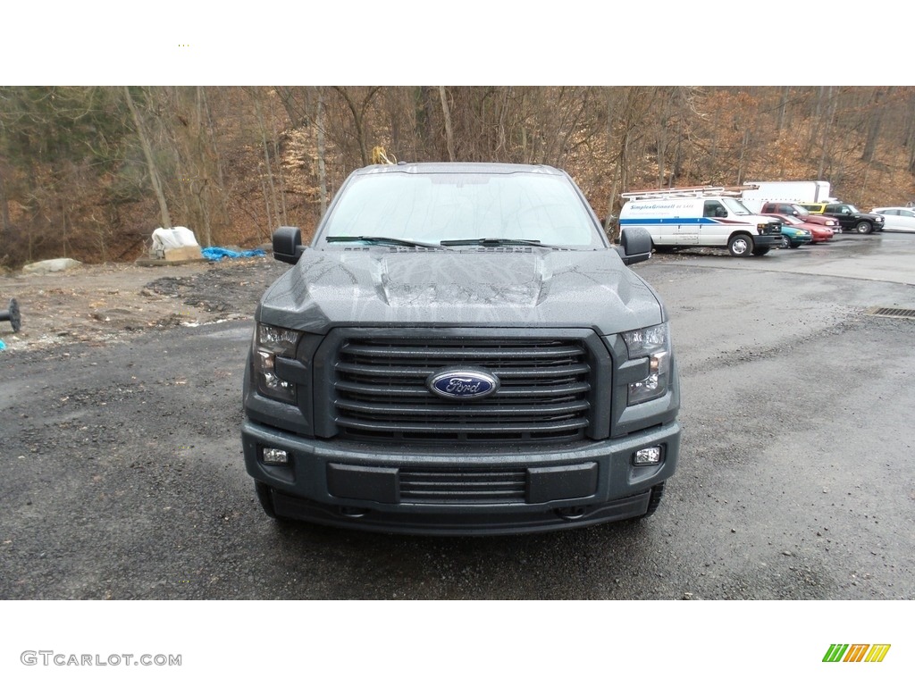 2017 F150 XLT SuperCrew 4x4 - Lithium Gray / Black Special Edition Package photo #3