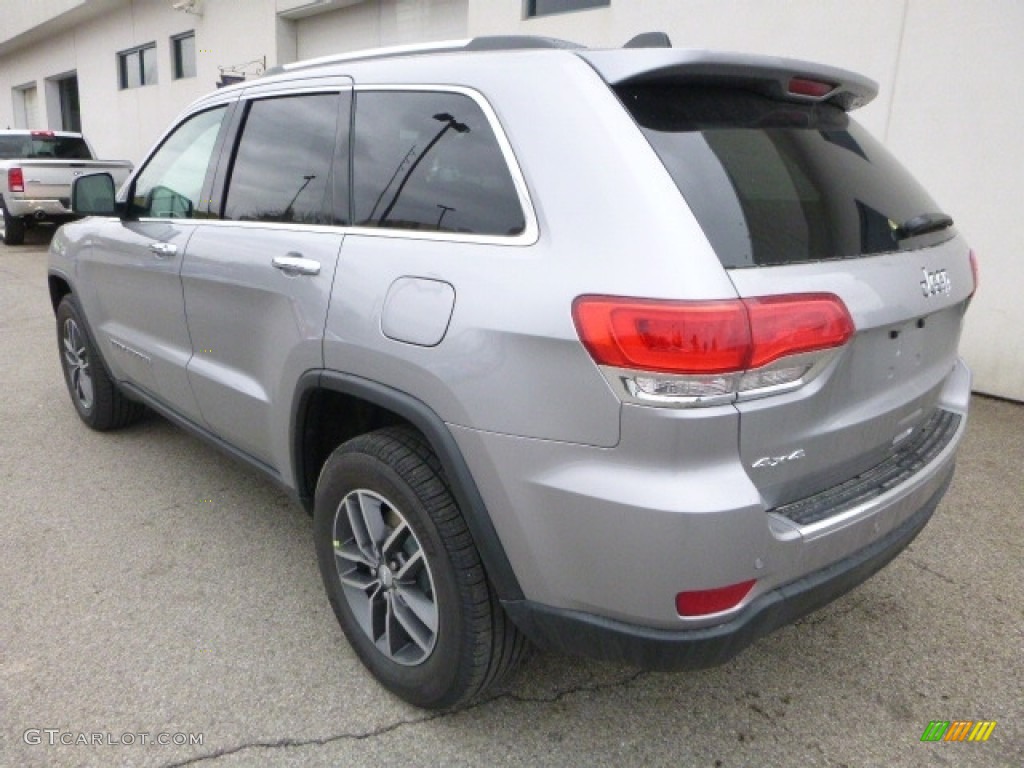 2017 Grand Cherokee Limited 4x4 - Billet Silver Metallic / Black photo #5