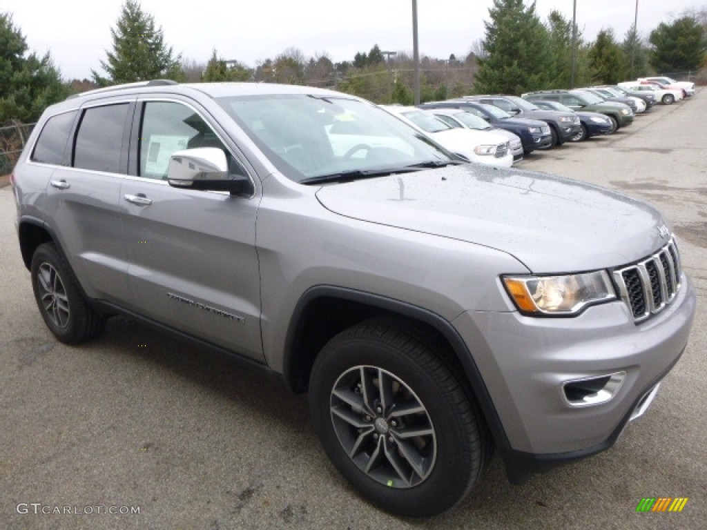 2017 Grand Cherokee Limited 4x4 - Billet Silver Metallic / Black photo #10