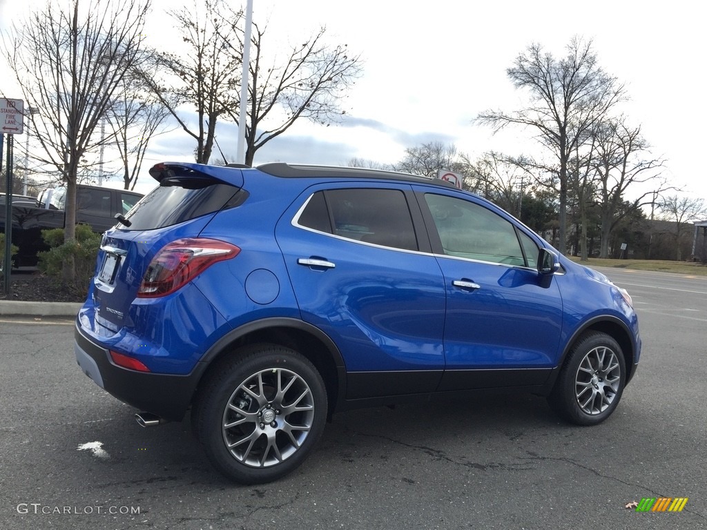 Coastal Blue Metallic 2017 Buick Encore Sport Touring AWD Exterior Photo #118347778