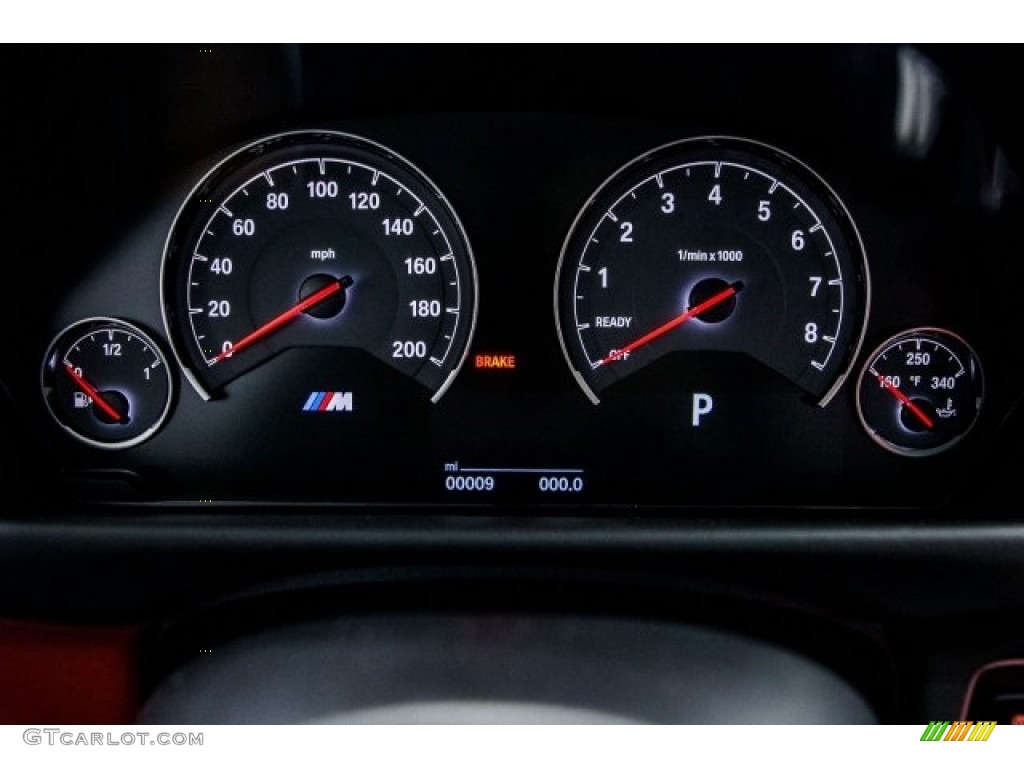 2017 BMW M3 Sedan Gauges Photo #118349749