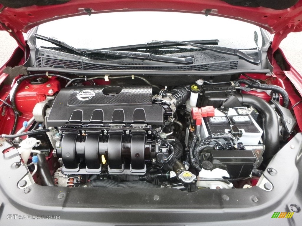 2013 Sentra SV - Red Brick / Charcoal photo #2
