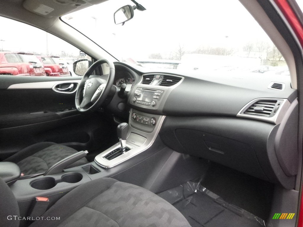 2013 Sentra SV - Red Brick / Charcoal photo #6