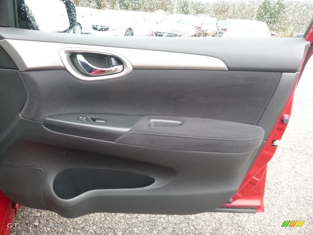 2013 Sentra SV - Red Brick / Charcoal photo #7