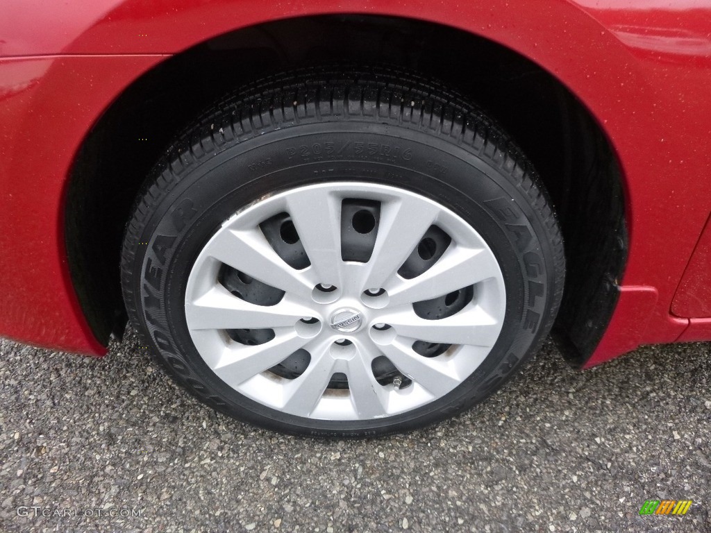 2013 Sentra SV - Red Brick / Charcoal photo #13