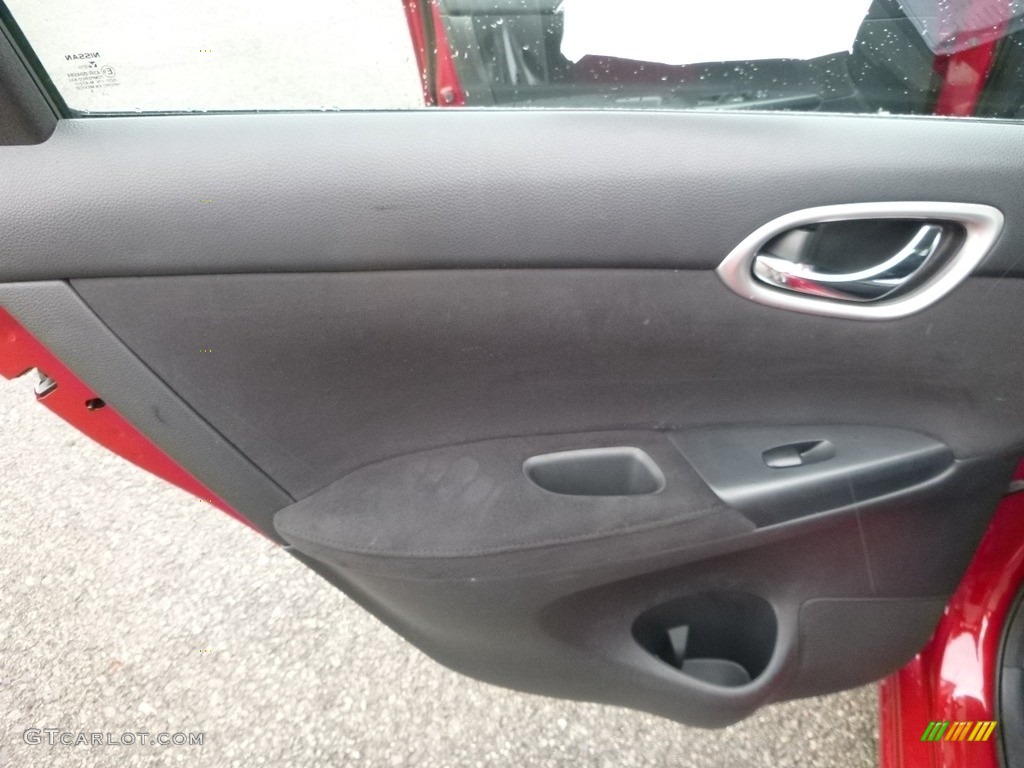 2013 Sentra SV - Red Brick / Charcoal photo #17