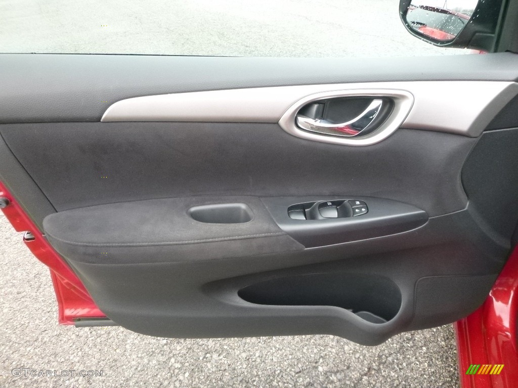 2013 Sentra SV - Red Brick / Charcoal photo #18