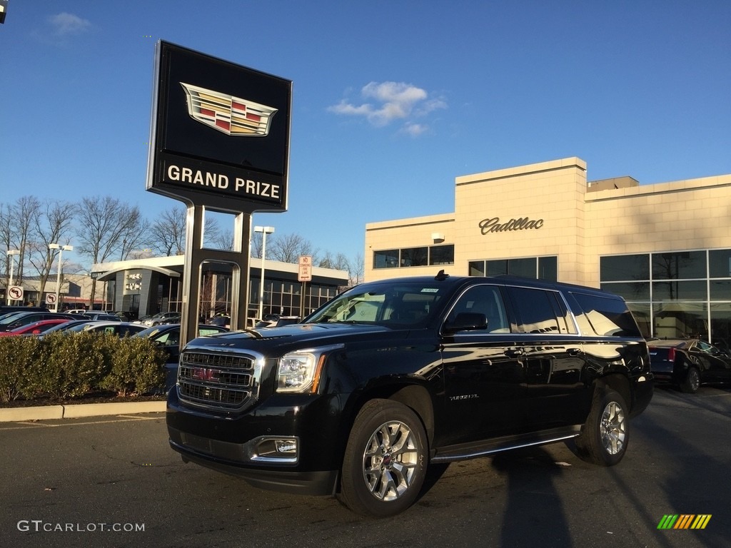 2017 Onyx Black Gmc Yukon Xl Slt 4wd 118339096 Gtcarlot Car 2017 Yukon Xl Slt 4wd Onyx Black Jet Photo 1