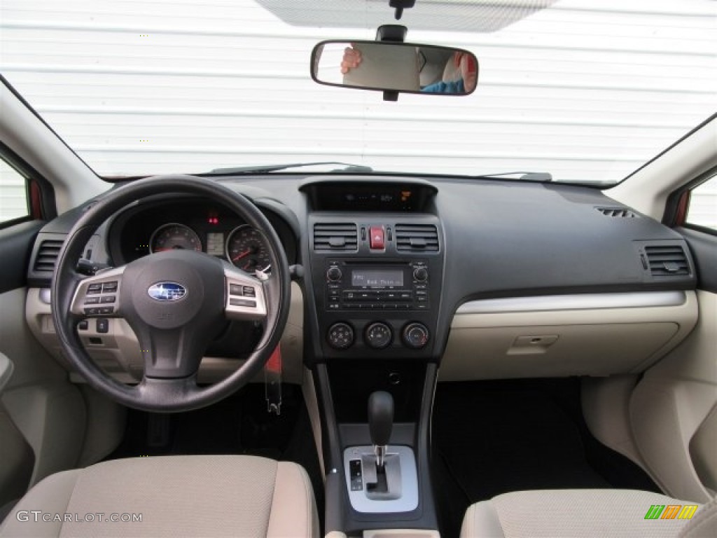 2014 XV Crosstrek 2.0i Premium - Venetian Red Pearl / Ivory photo #37