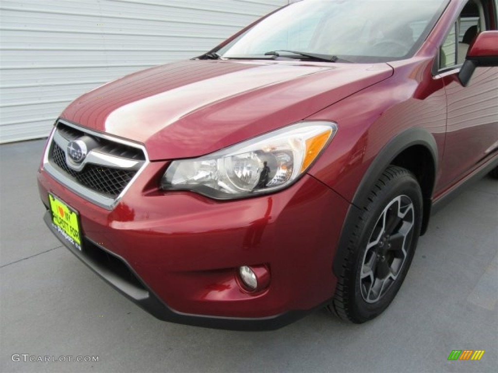 2014 XV Crosstrek 2.0i Premium - Venetian Red Pearl / Ivory photo #46