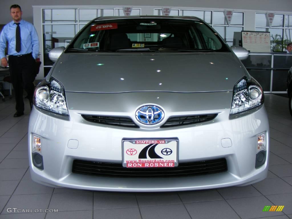 2010 Prius Hybrid II - Classic Silver Metallic / Dark Gray photo #5