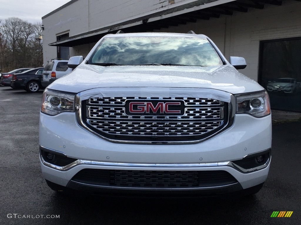 2017 Acadia Denali AWD - White Frost Tricoat / Jet Black photo #2