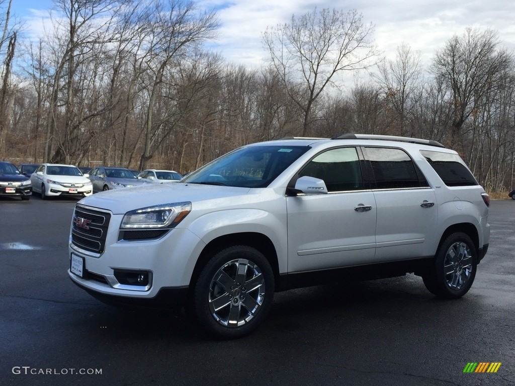 2017 Acadia Limited AWD - White Frost Tricoat / Ebony photo #1