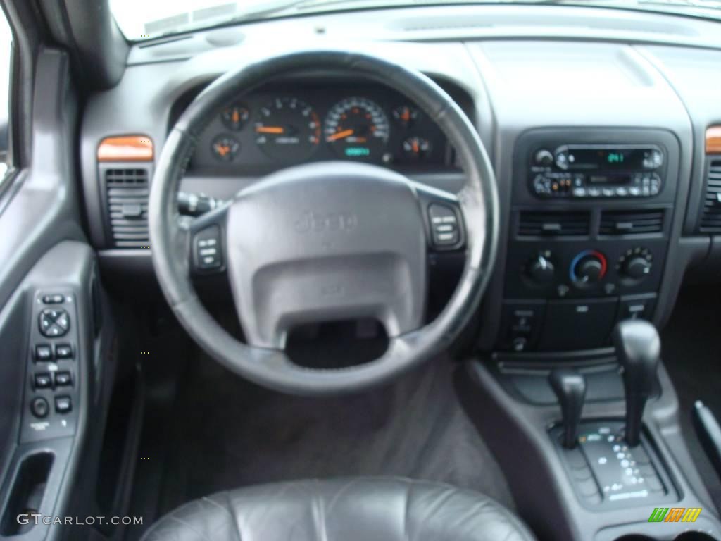 1999 Grand Cherokee Laredo 4x4 - Bright Platinum Metallic / Agate photo #51