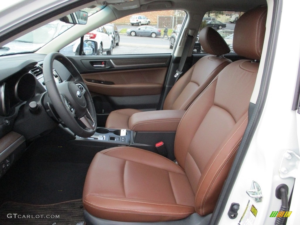 2017 Outback 2.5i Touring - Crystal White Pearl / Java Brown photo #9