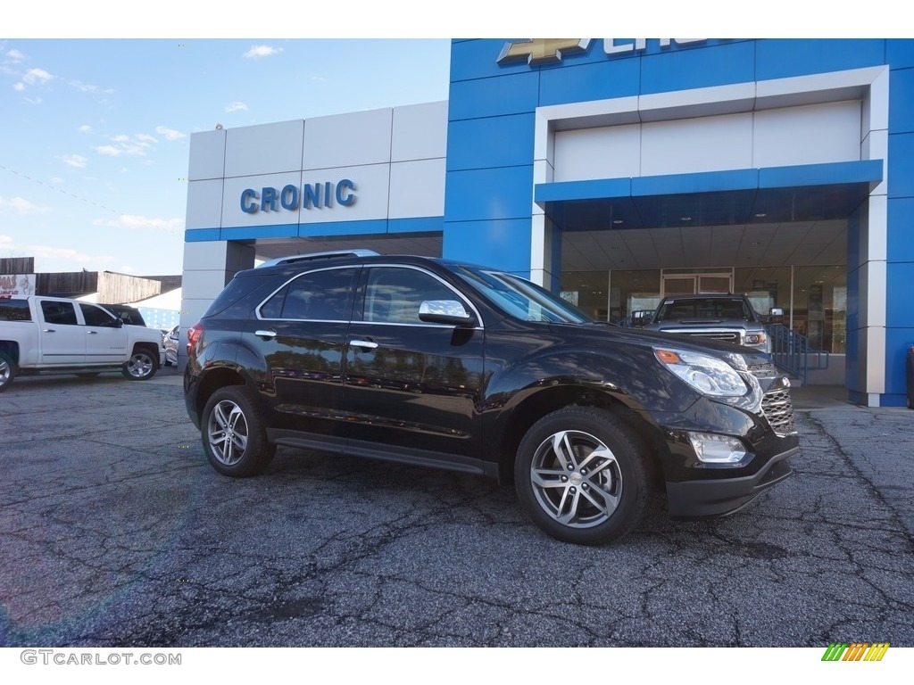 2017 Equinox Premier - Mosaic Black Metallic / Light Titanium/Jet Black photo #1