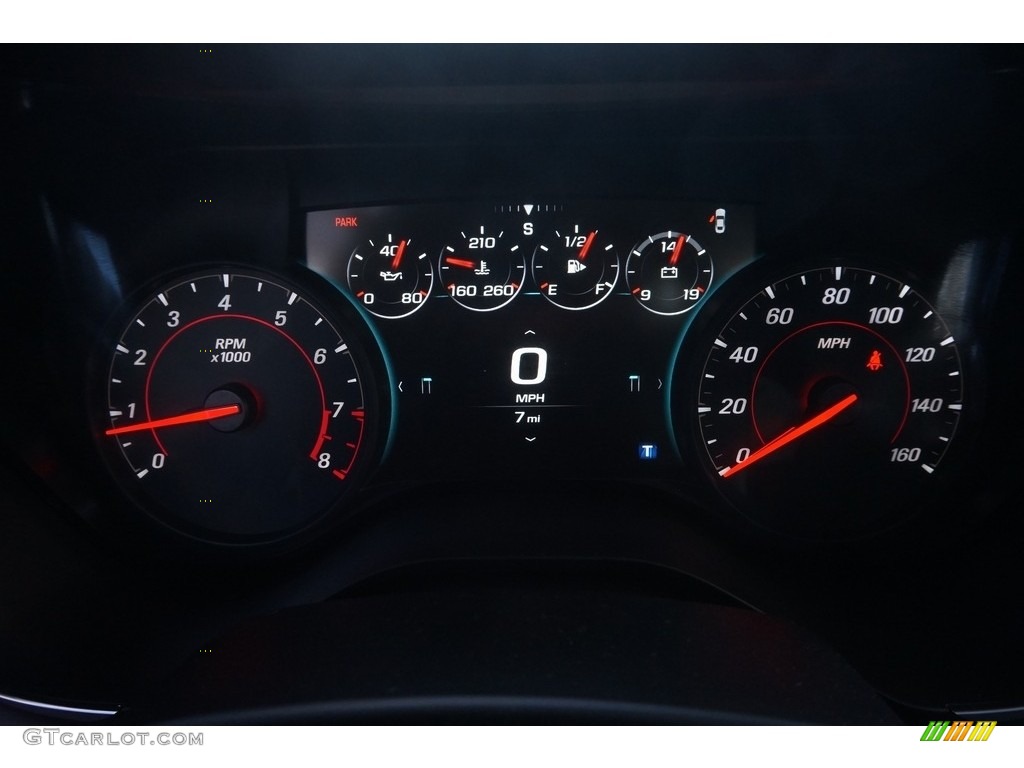 2017 Chevrolet Camaro LT Coupe Gauges Photo #118357489