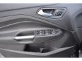 Charcoal Black 2017 Ford Escape Titanium Door Panel
