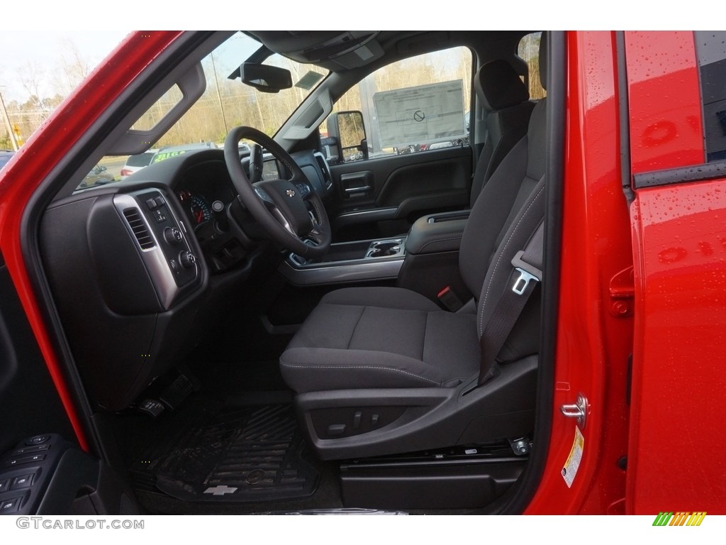 2017 Chevrolet Silverado 2500HD LT Crew Cab 4x4 Front Seat Photo #118358146