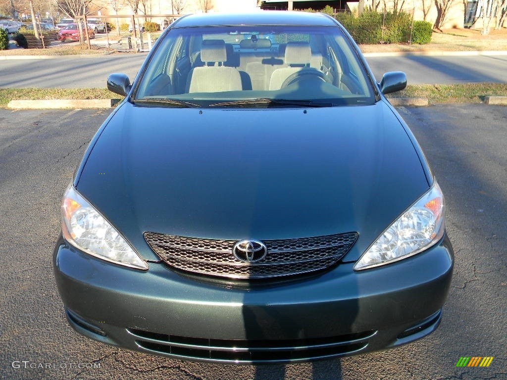 2002 Camry SE - Aspen Green Pearl / Dark Charcoal photo #5