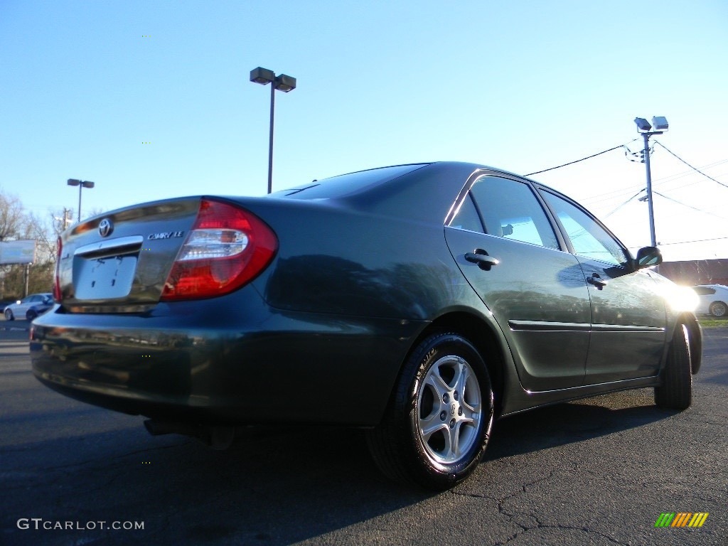 2002 Camry SE - Aspen Green Pearl / Dark Charcoal photo #10