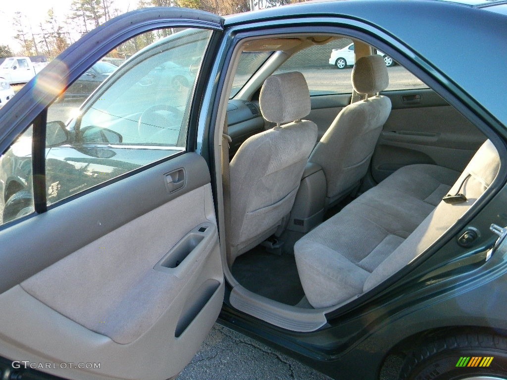2002 Camry SE - Aspen Green Pearl / Dark Charcoal photo #20