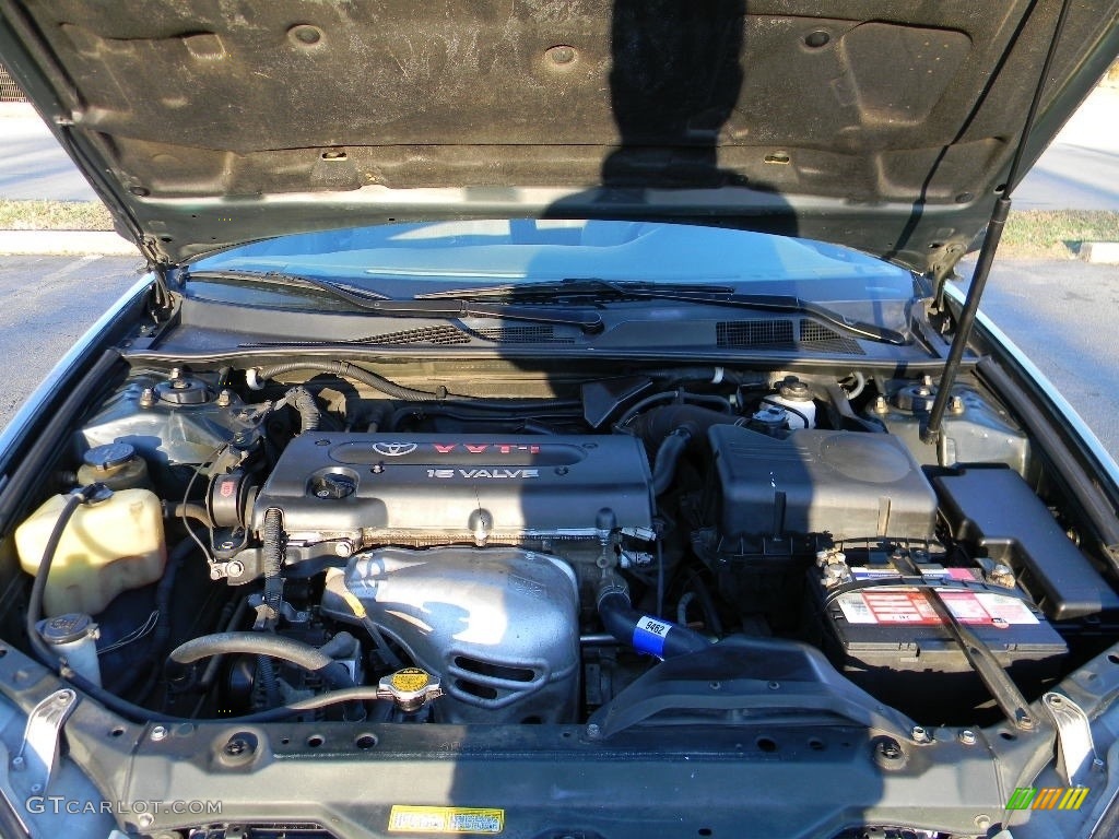 2002 Camry SE - Aspen Green Pearl / Dark Charcoal photo #25