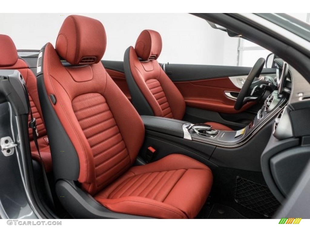 Cranberry Red/Black Interior 2017 Mercedes-Benz C 300 Cabriolet Photo #118359865