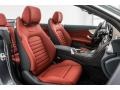  2017 C 300 Cabriolet Cranberry Red/Black Interior