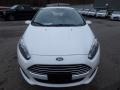 Oxford White - Fiesta SE Hatchback Photo No. 7