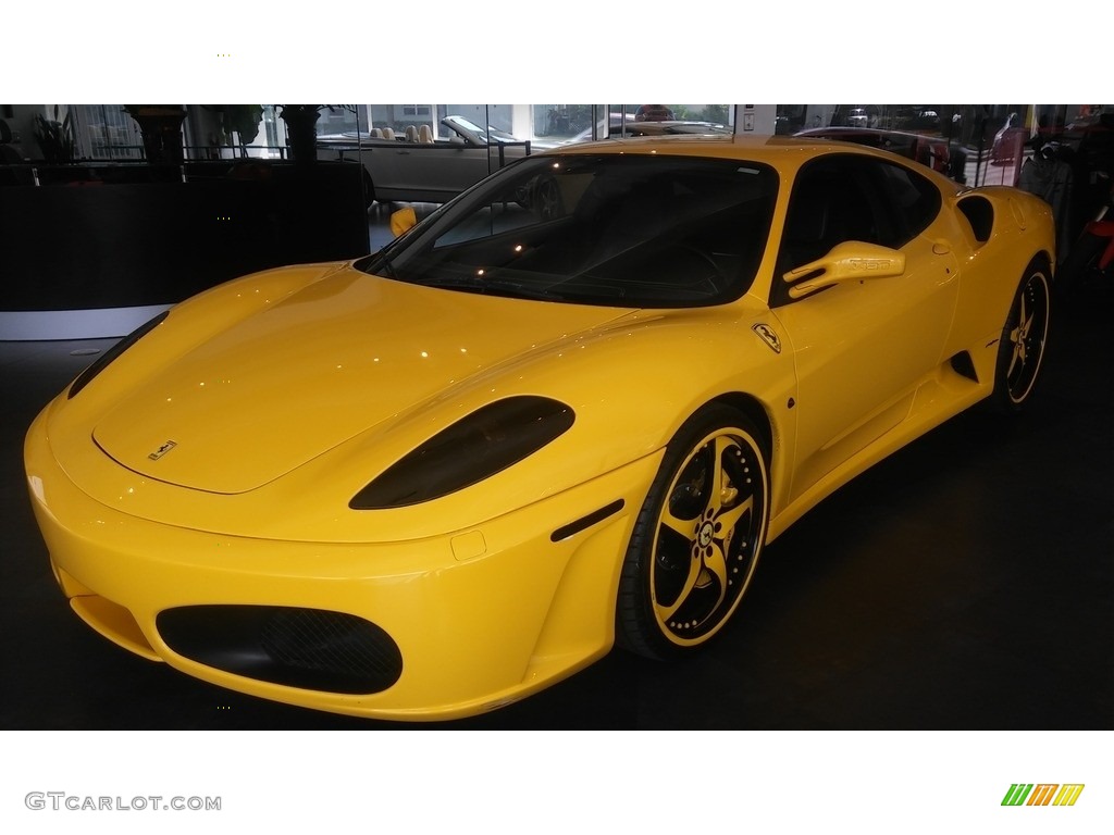 2005 F430 Coupe F1 - Yellow / Black photo #1