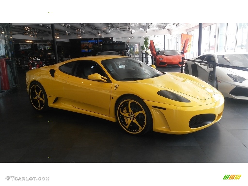 2005 F430 Coupe F1 - Yellow / Black photo #7