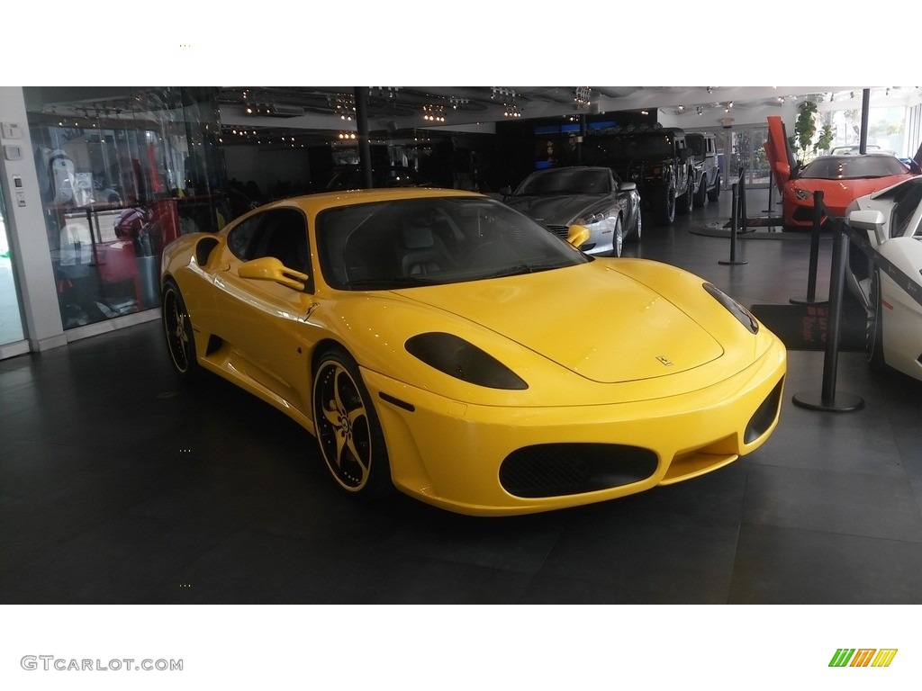 2005 F430 Coupe F1 - Yellow / Black photo #8