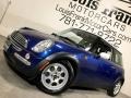 2003 Indi Blue Metallic Mini Cooper Hardtop  photo #4