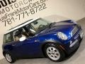 2003 Indi Blue Metallic Mini Cooper Hardtop  photo #15