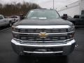 Graphite Metallic - Silverado 2500HD Work Truck Crew Cab 4x4 Photo No. 2