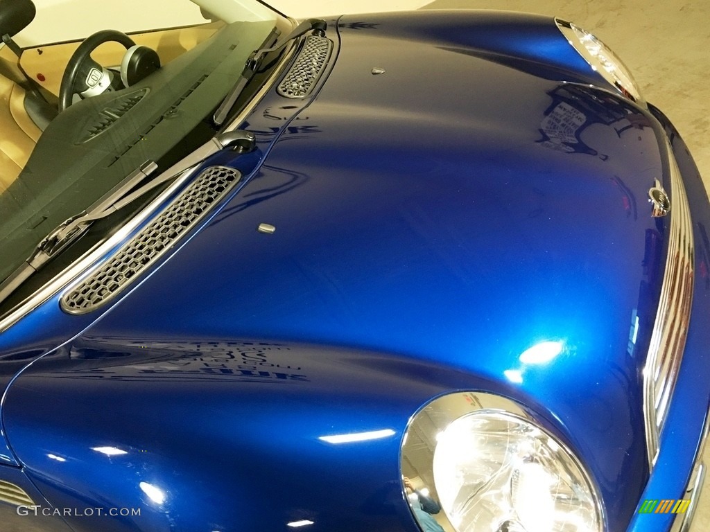 2003 Cooper Hardtop - Indi Blue Metallic / Cordoba Beige photo #36