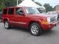 2006 Inferno Red Pearl Jeep Commander Limited 4x4  photo #7