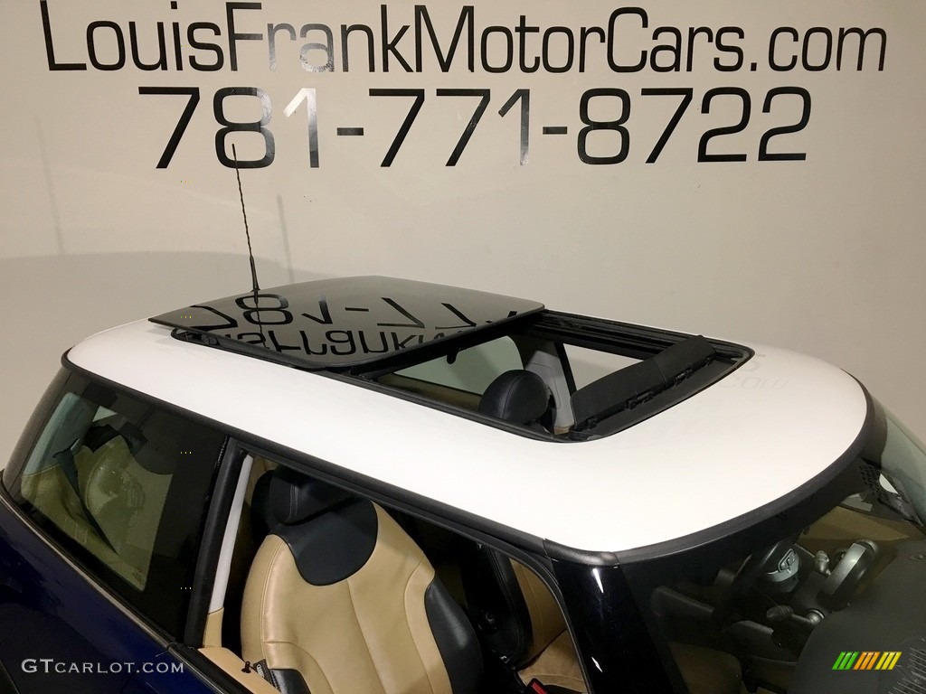 2003 Cooper Hardtop - Indi Blue Metallic / Cordoba Beige photo #39