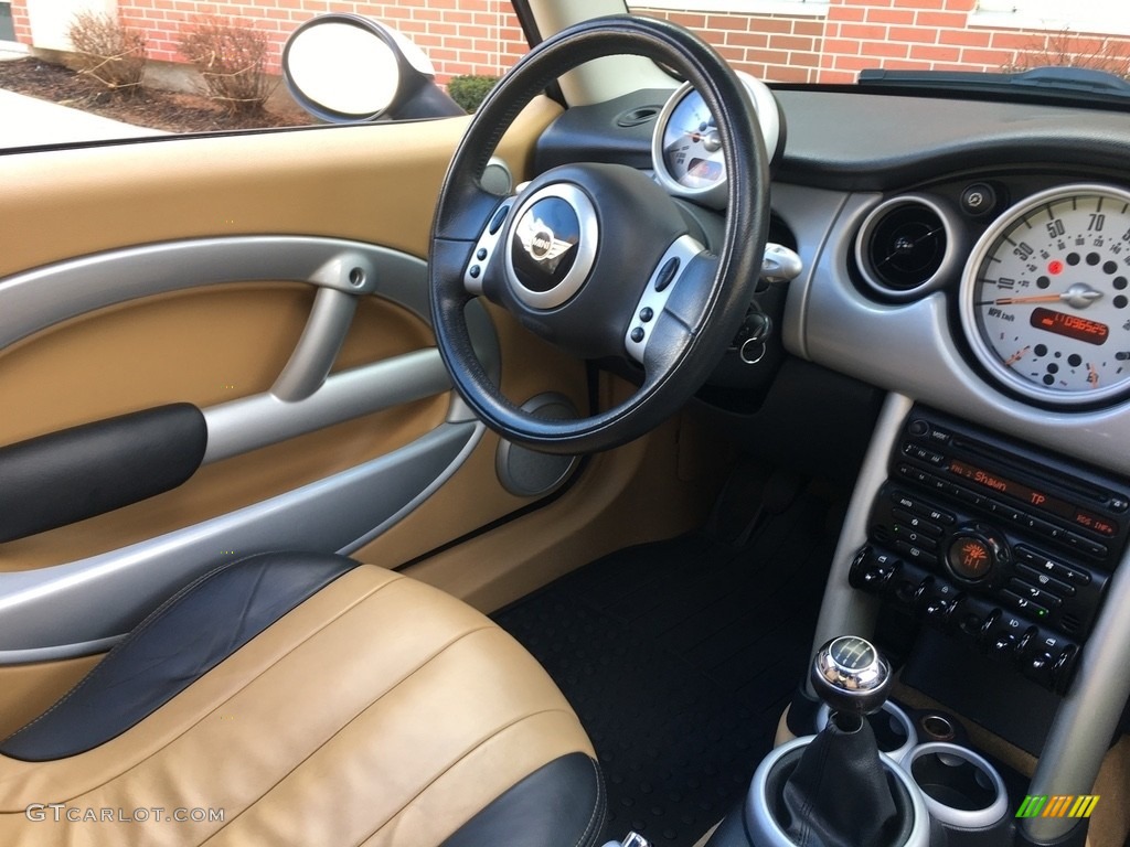 2003 Cooper Hardtop - Indi Blue Metallic / Cordoba Beige photo #45