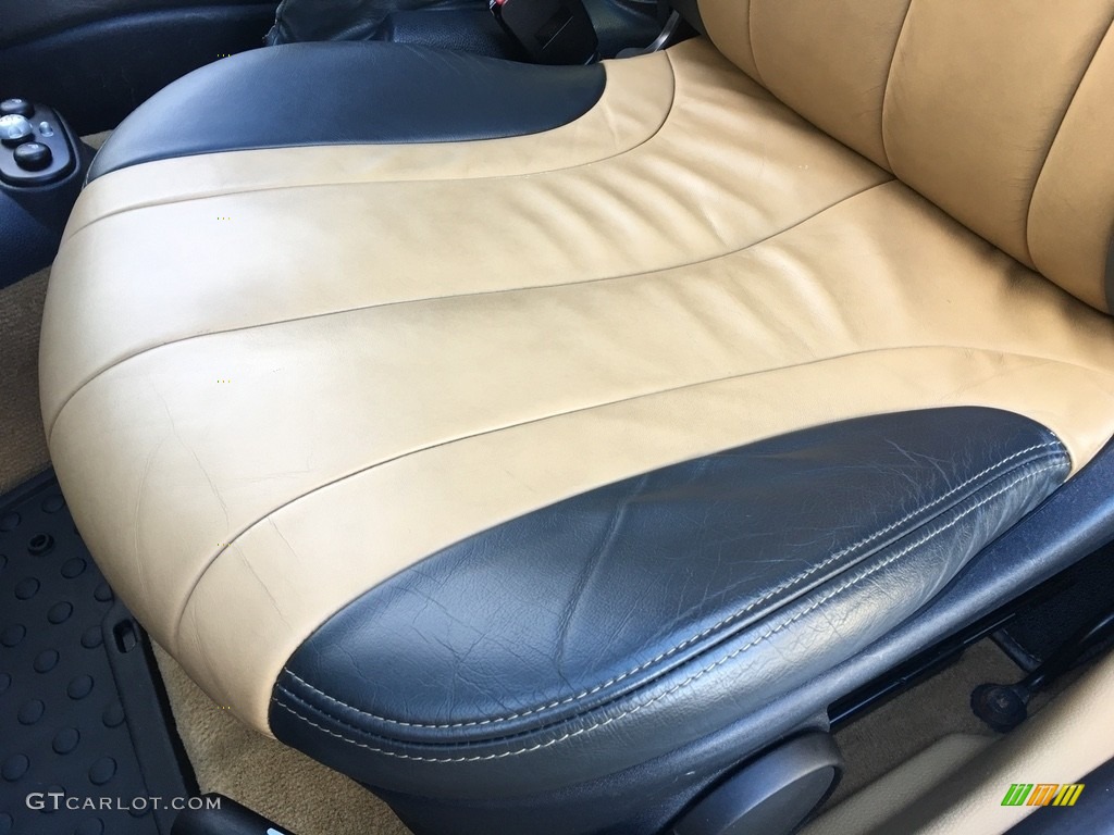 2003 Cooper Hardtop - Indi Blue Metallic / Cordoba Beige photo #65