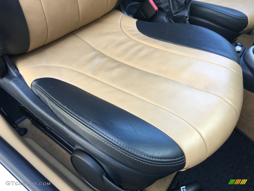 2003 Cooper Hardtop - Indi Blue Metallic / Cordoba Beige photo #66