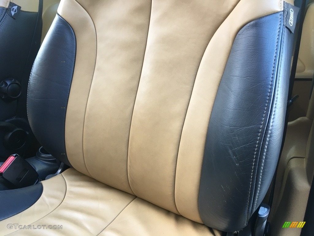 2003 Cooper Hardtop - Indi Blue Metallic / Cordoba Beige photo #67