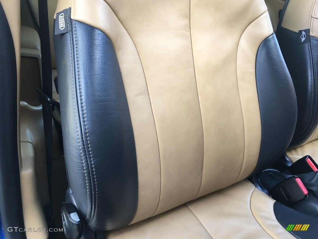 2003 Cooper Hardtop - Indi Blue Metallic / Cordoba Beige photo #68