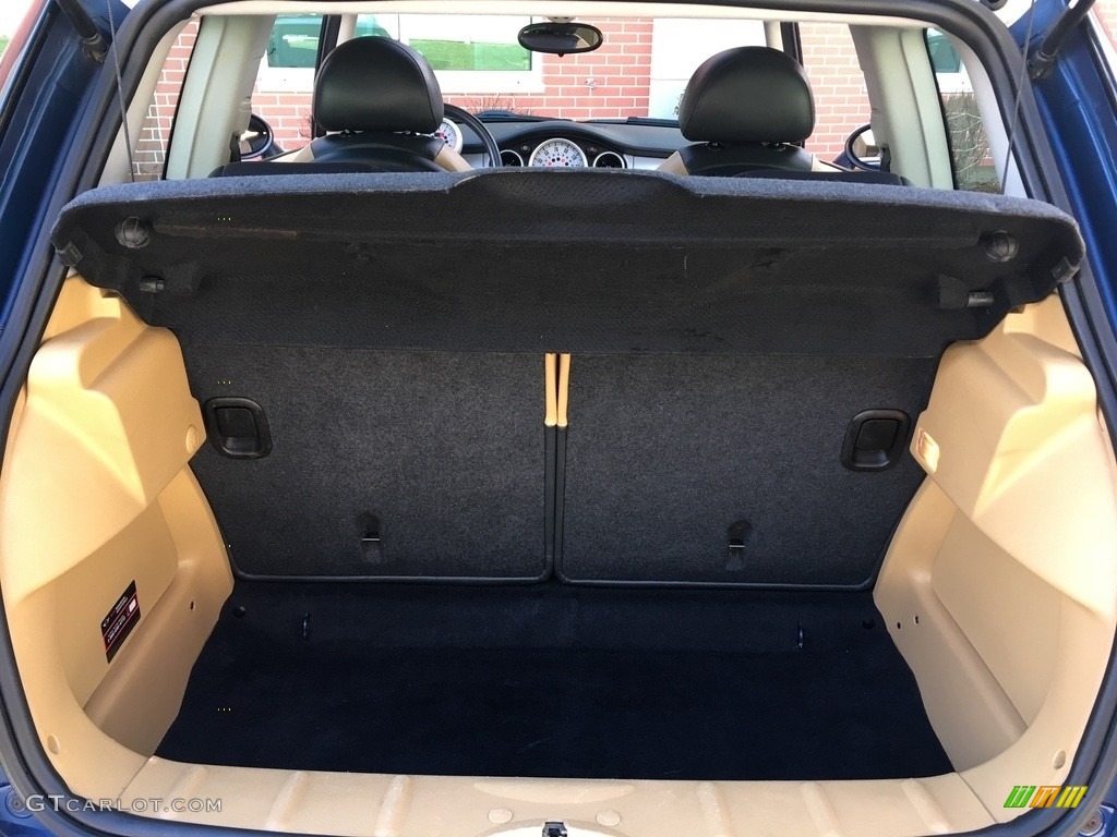 2003 Cooper Hardtop - Indi Blue Metallic / Cordoba Beige photo #75