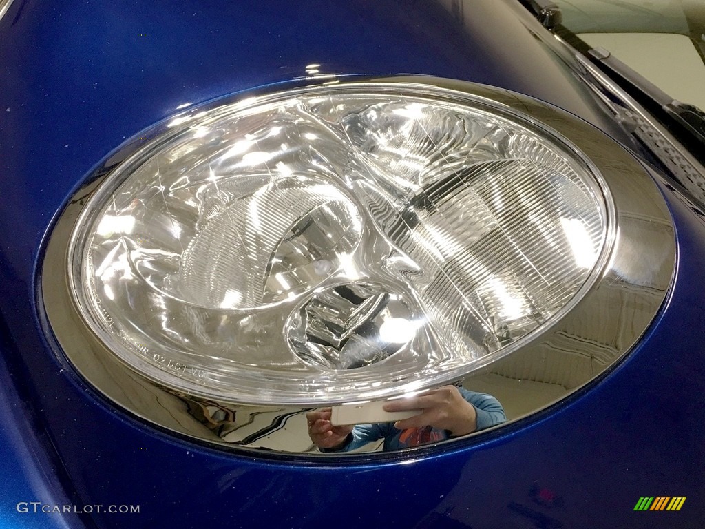 2003 Cooper Hardtop - Indi Blue Metallic / Cordoba Beige photo #86