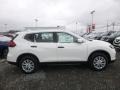 2017 Glacier White Nissan Rogue S AWD  photo #6