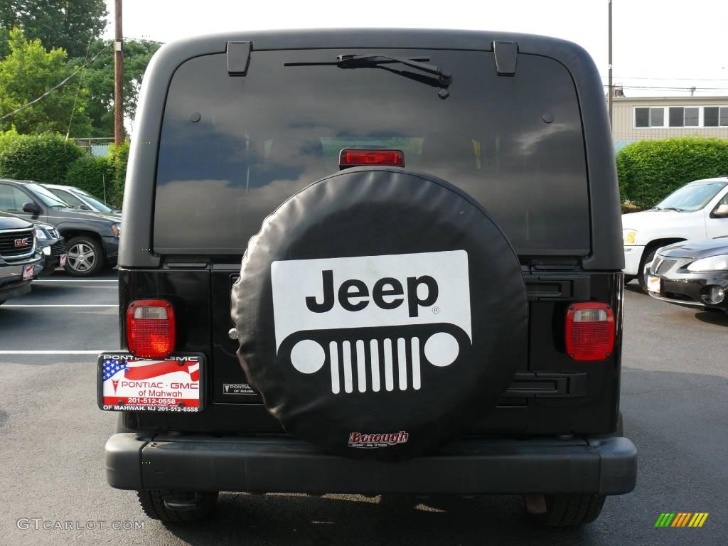 2006 Wrangler Unlimited 4x4 - Black / Dark Slate Gray photo #5