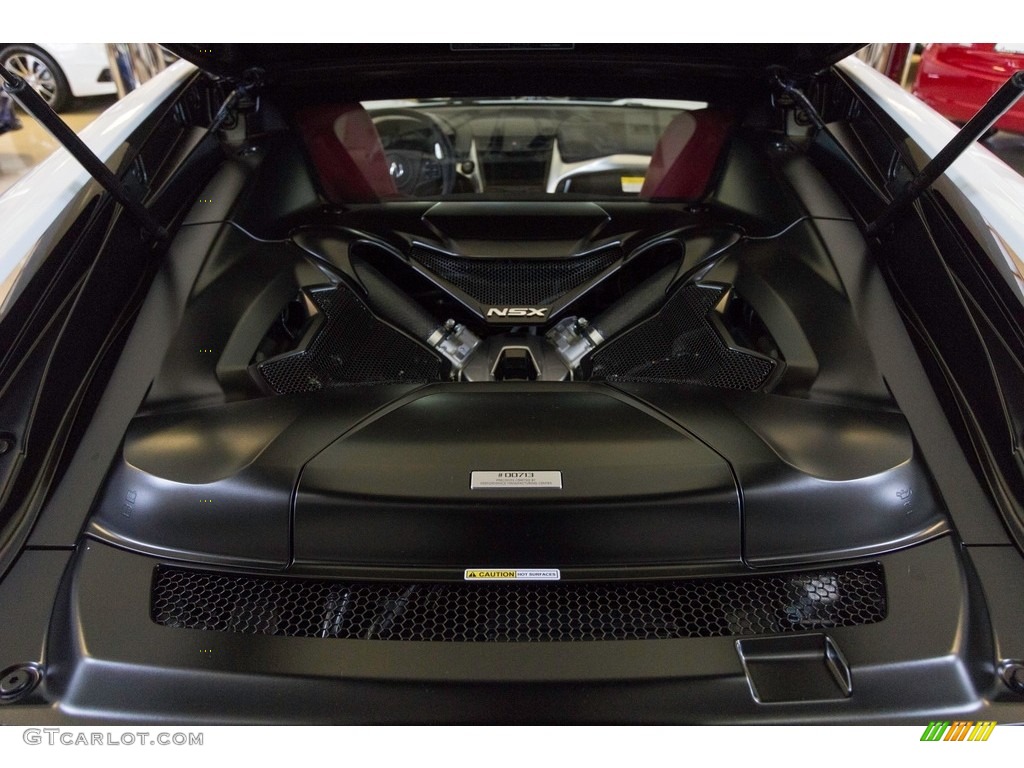 2017 Acura NSX Standard NSX Model 3.5 Liter Twin-Turbocharged DOHC 24-Valve VTC V6 Gasoline/Electric Hybrid Engine Photo #118366137